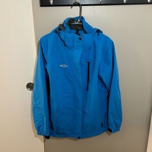 Wantdo Men’s Waterproof Ski Jacket in Blue